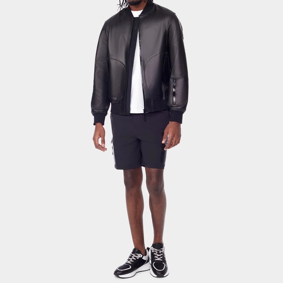 RUDSAK Javier Leather Bomber Jacket in Large - Picture 2 of 7